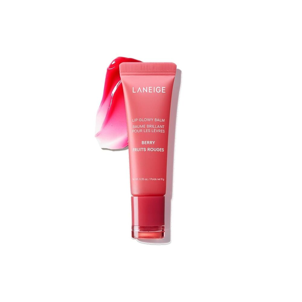 LANEIGE Lip Glowy Balm Sheer Tint Lip Berry Moisturizer Shea Butter Shine 0.35oz